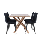 Jídelní stůl Piazza s jídelní židlí Polar