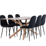 Jídelní stůl Piazza s jídelní židlí Polar