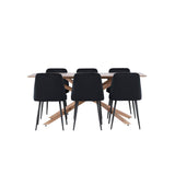 Piazza jídelní stůl s noční jídelní židlí