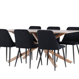 Piazza jídelní stůl s noční jídelní židlí