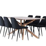 Piazza jídelní stůl s noční jídelní židlí