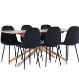 Jídelní stůl Piazza s jídelní židlí Polar