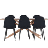 Jídelní stůl Piazza s jídelní židlí Polar