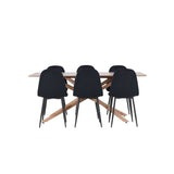 Jídelní stůl Piazza s jídelní židlí Polar