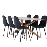 Jídelní stůl Piazza s jídelní židlí Polar