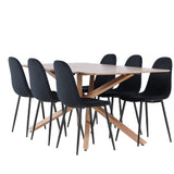 Jídelní stůl Piazza s jídelní židlí Polar