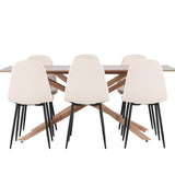 Jídelní stůl Piazza s jídelní židlí Polar