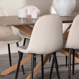 Jídelní stůl Piazza s jídelní židlí Polar