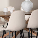 Jídelní stůl Piazza s jídelní židlí Polar