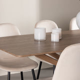 Jídelní stůl Piazza s jídelní židlí Polar