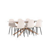 Jídelní stůl Piazza s jídelní židlí Polar