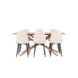 Jídelní stůl Piazza s jídelní židlí Polar