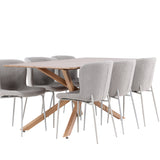 Jídelní stůl Piazza s jídelní židlí Modesto