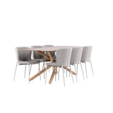 Jídelní stůl Piazza s jídelní židlí Modesto