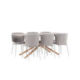 Jídelní stůl Piazza s jídelní židlí Modesto