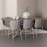 Jídelní stůl Piazza s jídelní židlí Modesto