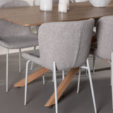 Jídelní stůl Piazza s jídelní židlí Modesto