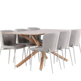 Jídelní stůl Piazza s jídelní židlí Modesto