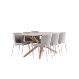 Jídelní stůl Piazza s jídelní židlí Modesto