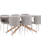 Jídelní stůl Piazza s jídelní židlí Modesto