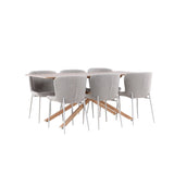 Jídelní stůl Piazza s jídelní židlí Modesto