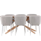 Jídelní stůl Piazza s jídelní židlí Modesto