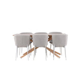 Jídelní stůl Piazza s jídelní židlí Modesto