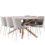 Jídelní stůl Piazza s jídelní židlí Modesto