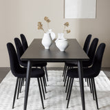 Jídelní stůl Ellis s jídelní židlí Polar