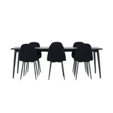 Jídelní stůl Ellis s jídelní židlí Polar