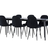 Jídelní stůl Ellis s jídelní židlí Polar