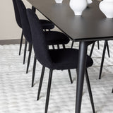 Jídelní stůl Ellis s jídelní židlí Polar