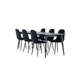 Jídelní stůl Ellis s jídelní židlí Polar