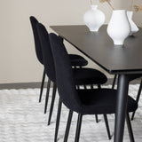 Jídelní stůl Ellis s jídelní židlí Polar