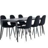 Jídelní stůl Ellis s jídelní židlí Polar