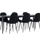 Jídelní stůl Ellis s jídelní židlí Polar