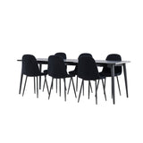 Jídelní stůl Ellis s jídelní židlí Polar