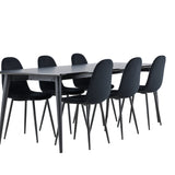 Jídelní stůl Ellis s jídelní židlí Polar