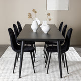 Jídelní stůl Ellis s jídelní židlí Polar