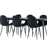 Jídelní stůl Ellis s jídelní židlí Polar