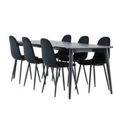 Jídelní stůl Ellis s jídelní židlí Polar