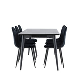 Jídelní stůl Ellis s jídelní židlí Polar