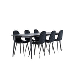 Jídelní stůl Ellis s jídelní židlí Polar