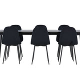 Jídelní stůl Ellis s jídelní židlí Polar