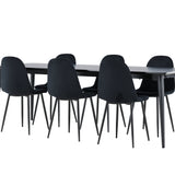 Jídelní stůl Ellis s jídelní židlí Polar