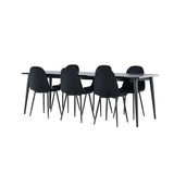 Jídelní stůl Ellis s jídelní židlí Polar