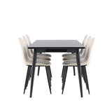 Jídelní stůl Ellis s jídelní židlí Polar
