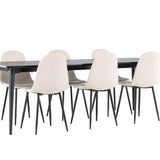 Jídelní stůl Ellis s jídelní židlí Polar