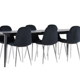 Jídelní stůl Ellis s jídelní židlí Polar