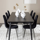 Jídelní stůl Ellis s jídelní židlí Polar